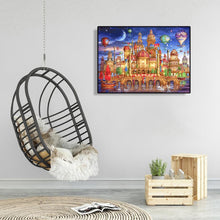 Lade das Bild in den Galerie-Viewer, Alte Burg - voller quadratischer Diamant - 50x40cm
