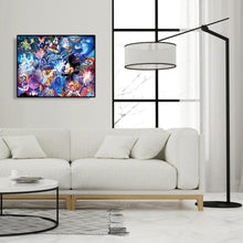 Lade das Bild in den Galerie-Viewer, Cartoon Maus Kind - voller quadratischer Diamant - 50x40cm

