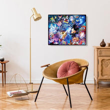 Lade das Bild in den Galerie-Viewer, Cartoon Maus Kind - voller quadratischer Diamant - 50x40cm
