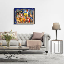 Lade das Bild in den Galerie-Viewer, Prinzessin - voller quadratischer Diamant - 50x40cm
