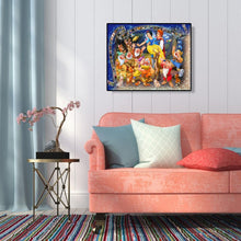 Lade das Bild in den Galerie-Viewer, Prinzessin - voller quadratischer Diamant - 50x40cm
