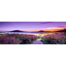 Lade das Bild in den Galerie-Viewer, Seeblume - voller runder Diamant - 100x40cm
