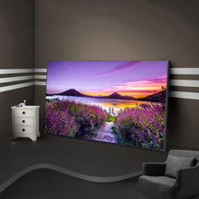 Lade das Bild in den Galerie-Viewer, Seeblume - voller runder Diamant - 100x40cm
