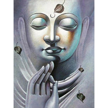 Lade das Bild in den Galerie-Viewer, Buddha - voller runder Diamant - 30x40cm
