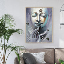 Lade das Bild in den Galerie-Viewer, Buddha - voller runder Diamant - 30x40cm
