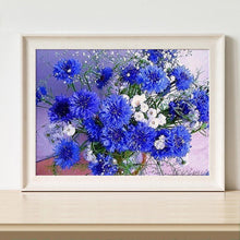 Lade das Bild in den Galerie-Viewer, Blumen - voller runder Diamant - 40x30cm
