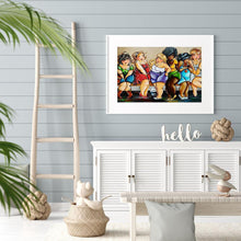 Lade das Bild in den Galerie-Viewer, Cartoon Damen - voller runder Diamant - 40x30cm
