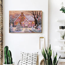 Lade das Bild in den Galerie-Viewer, Weihnachten - voller runder Diamant - 40x30cm
