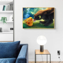 Lade das Bild in den Galerie-Viewer, Süße Cartoon - volle Runde Diamant - 40x30cm

