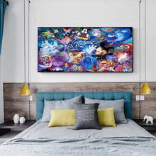 Lade das Bild in den Galerie-Viewer, Cartoon Maus Farbe Set -  Voller Rund/Quadrat Diamond Painting- 80x30cm
