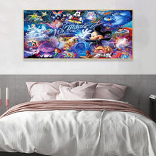 Lade das Bild in den Galerie-Viewer, Cartoon Maus Farbe Set -  Voller Rund/Quadrat Diamond Painting- 80x30cm
