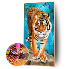 Lade das Bild in den Galerie-Viewer, Tigerative Sets - voller runder Diamant - 45x85cm
