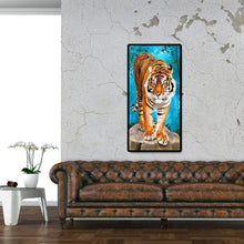 Lade das Bild in den Galerie-Viewer, Tigerative Sets - voller runder Diamant - 45x85cm
