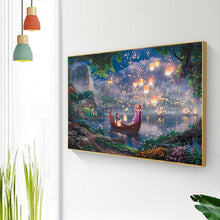 Lade das Bild in den Galerie-Viewer, Fantasy-Laterne - voller quadratischer Diamant - 50x40cm
