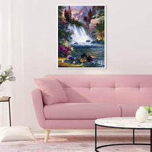Lade das Bild in den Galerie-Viewer, Wasserfall - voller quadratischer Diamant - 40x50cm
