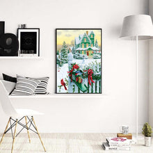 Lade das Bild in den Galerie-Viewer, Schneeblick - voller quadratischer Diamant - 40x50cm
