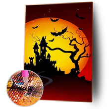 Lade das Bild in den Galerie-Viewer, Halloween - voller runder Diamant - 30x40cm
