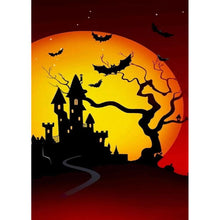 Lade das Bild in den Galerie-Viewer, Halloween - voller runder Diamant - 30x40cm
