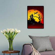 Lade das Bild in den Galerie-Viewer, Halloween - voller runder Diamant - 30x40cm
