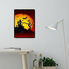 Lade das Bild in den Galerie-Viewer, Halloween - voller runder Diamant - 30x40cm
