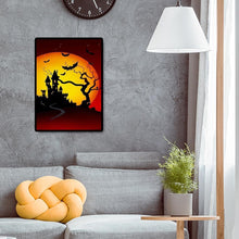 Lade das Bild in den Galerie-Viewer, Halloween - voller runder Diamant - 30x40cm
