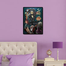 Lade das Bild in den Galerie-Viewer, Halloween - voller runder Diamant - 30x40cm
