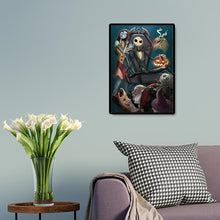 Lade das Bild in den Galerie-Viewer, Halloween - voller runder Diamant - 30x40cm
