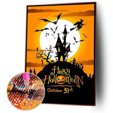 Lade das Bild in den Galerie-Viewer, Halloween - voller runder Diamant - 30x40cm
