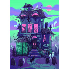 Lade das Bild in den Galerie-Viewer, Halloween - voller runder Diamant - 30x40cm
