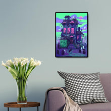 Lade das Bild in den Galerie-Viewer, Halloween - voller runder Diamant - 30x40cm
