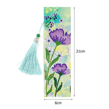 Lade das Bild in den Galerie-Viewer, 2pcs Blume-DIY Diamond Painting Lesezeichen
