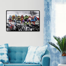 Lade das Bild in den Galerie-Viewer, Anime Held - voller quadratischer Diamant - 50x40cm
