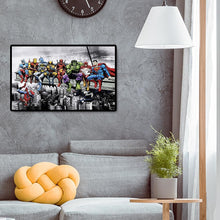Lade das Bild in den Galerie-Viewer, Anime Held - voller quadratischer Diamant - 50x40cm
