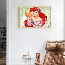 Lade das Bild in den Galerie-Viewer, Schönheit - voller runder Diamant - 40x30cm
