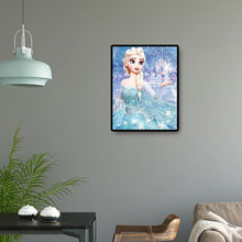 Lade das Bild in den Galerie-Viewer, Schneeprinzessin - voller quadratischer Diamant - 40x50cm
