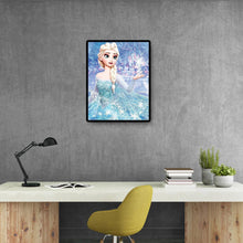 Lade das Bild in den Galerie-Viewer, Schneeprinzessin - voller quadratischer Diamant - 40x50cm
