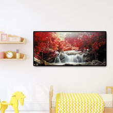 Lade das Bild in den Galerie-Viewer, Berglandschaft - voller runder Diamant - 80x40cm
