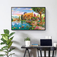 Lade das Bild in den Galerie-Viewer, Landschaft - voller quadratischer Diamant - 50x40cm
