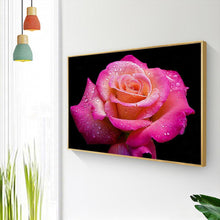 Lade das Bild in den Galerie-Viewer, Blume - voller runder Diamant - 40x30cm
