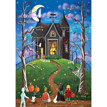 Lade das Bild in den Galerie-Viewer, Halloween - voller runder Diamant - 30x40cm
