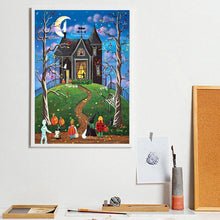 Lade das Bild in den Galerie-Viewer, Halloween - voller runder Diamant - 30x40cm
