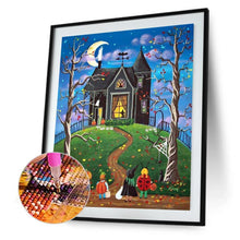 Lade das Bild in den Galerie-Viewer, Halloween - voller runder Diamant - 30x40cm
