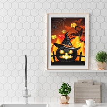 Lade das Bild in den Galerie-Viewer, Halloween - voller runder Diamant - 30x40cm
