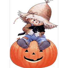 Lade das Bild in den Galerie-Viewer, Halloween - voller runder Diamant - 30x40cm
