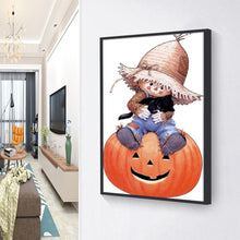 Lade das Bild in den Galerie-Viewer, Halloween - voller runder Diamant - 30x40cm
