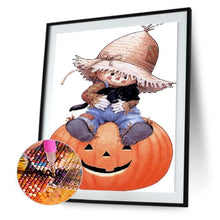Lade das Bild in den Galerie-Viewer, Halloween - voller runder Diamant - 30x40cm
