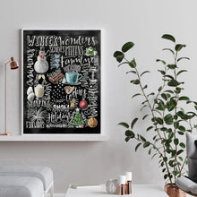 Lade das Bild in den Galerie-Viewer, Tafel - runder Runder Diamant - 30x40cm
