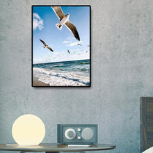 Lade das Bild in den Galerie-Viewer, Fliegende Möwe - voller runder Diamant - 30x40cm

