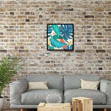 Lade das Bild in den Galerie-Viewer, Blatt - voller quadratischer Diamant - 45x45cm
