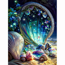 Lade das Bild in den Galerie-Viewer, Strandlandschaft - Full Drill Diamond Painting
